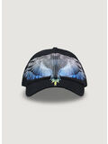 CAPPELLO BASEBALL, BLACK / ROYAL WINGS, thumb