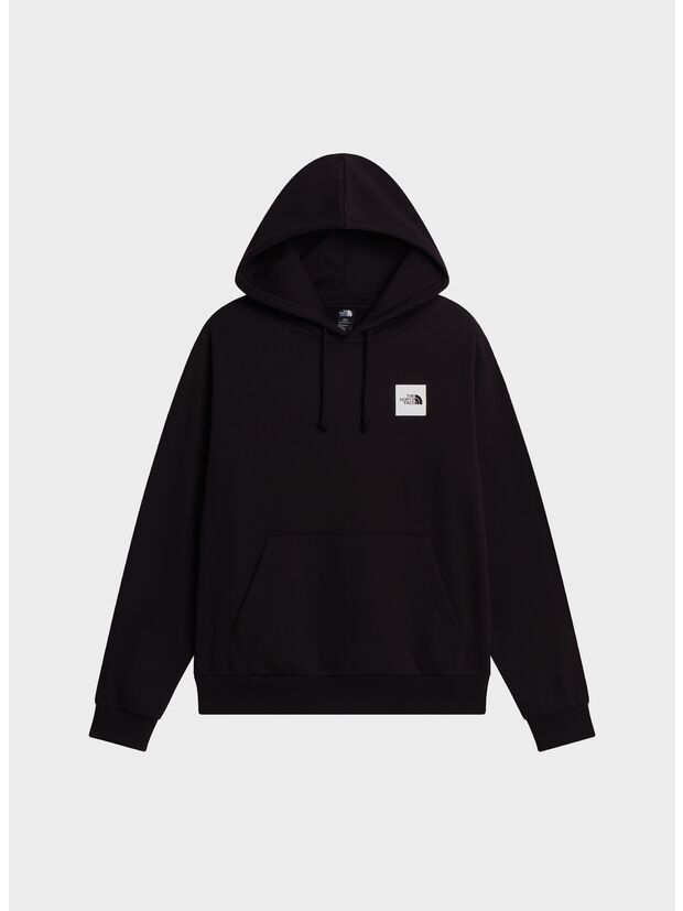 FELPA HOODIE BOX HALF DOME, JK31 TNF BLACK, large