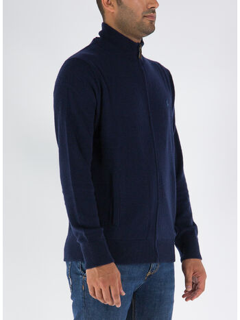 CARDIGAN FULL ZIP, HUNTER NAVY, small