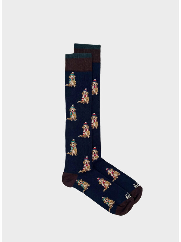 CALZA DOG GOLDEN UNISEX, 0004 BLU, large