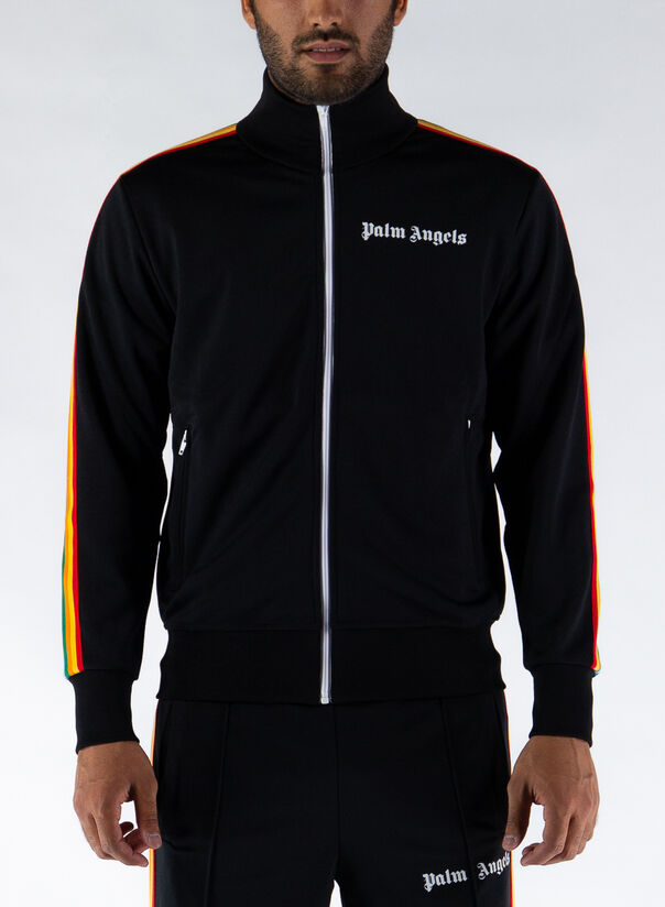 PALM ANGELS FELPA RAINBOW CLASSIC TRACK Uomo | Selecteur