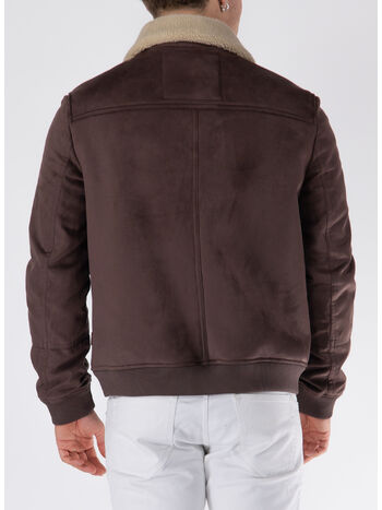 GIUBBOTTO BOMBER DENNY ECOMONTONE, 299 MORO, small