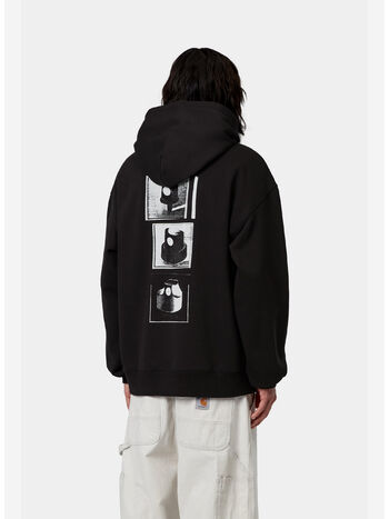 FELPA HOODIE, 89XX BLACK, small