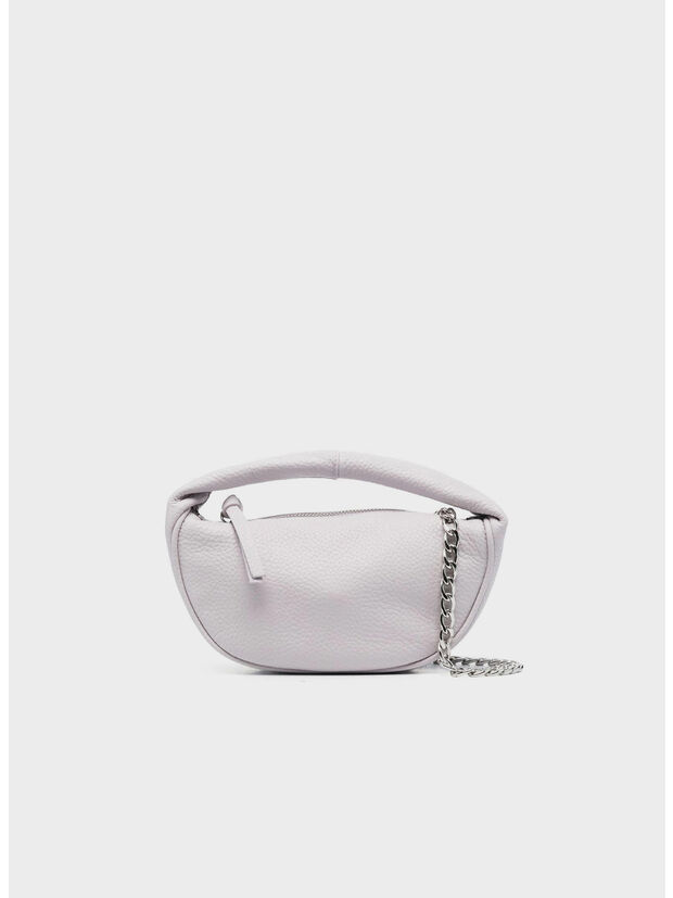BORSA BABY CUSH DAWN FLAT GRAIN LEATHER, Dawn DAW, large