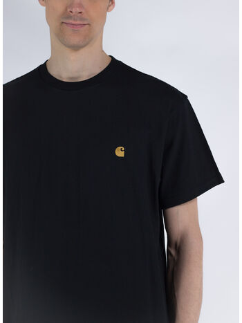 T-SHIRT CHASE, 00FXX BLACK/GOLD, small