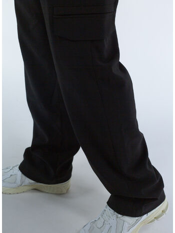 PANTALONE RELAXED, 01 BLACK, small