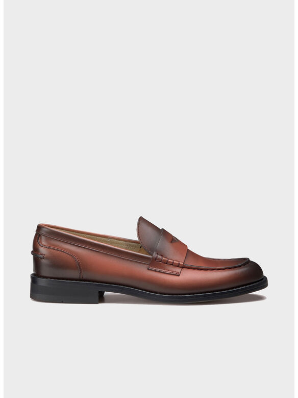 MOCASSINO PENNY HORSE, HORSE MARRONE, medium