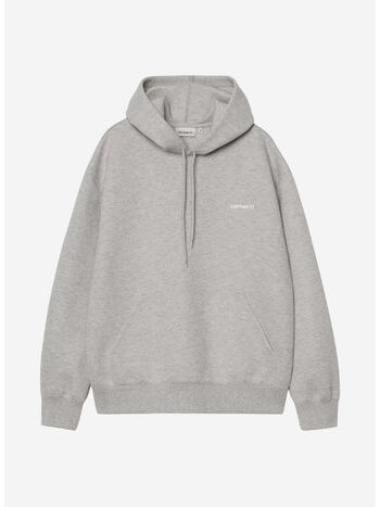 FELPA ALDA, 00DXX GREY HEATHER/WHITE, small