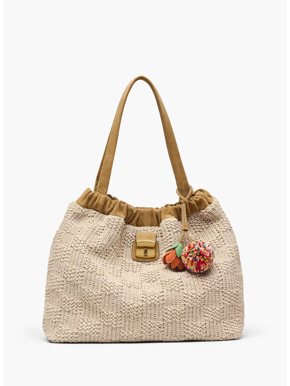 BORSA THE SUMMER WOVEN CRISTINA TOTE, 255 NATURAL, medium