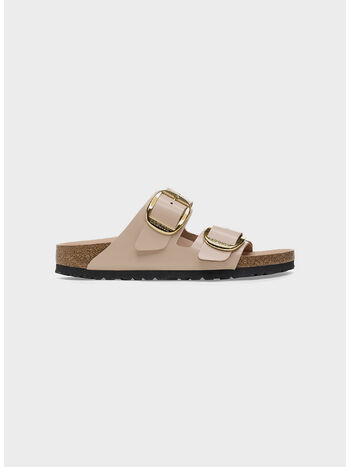 CIABATTA ARIZONA BIG BUCKLE SHINE, BEIGE, small