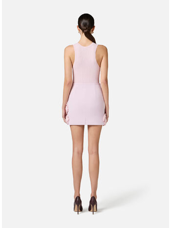 TOP A COSTE CON SCOLLO A V, 544 QUARZO, small