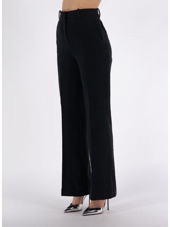 PANTALONE VITA ALTA, 001 NERO, small