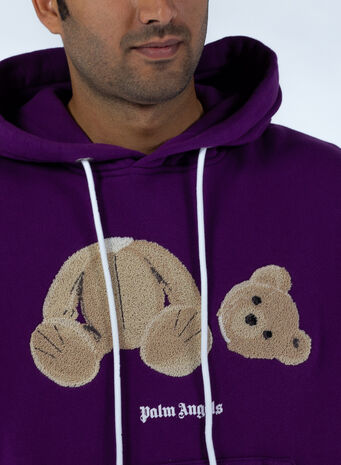 FELPA BEAR, 3760PURPLEBR, small