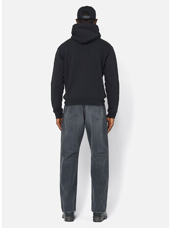 FELPA HOODIE BEACH, B289B4210A BLACK, small