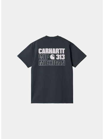 T-SHIRT MICHIGAN, 1CQGD ZEUS GARMENT DYED, small