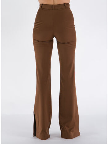 PANTALONE A CAMPANA THE VICTORIA WOOL, BRONZE, small