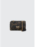 BORSA LOVE PUFF MINI CL SUEDE PRINT, ST3Y MULT.MILITAR GREEN-GOLD, thumb