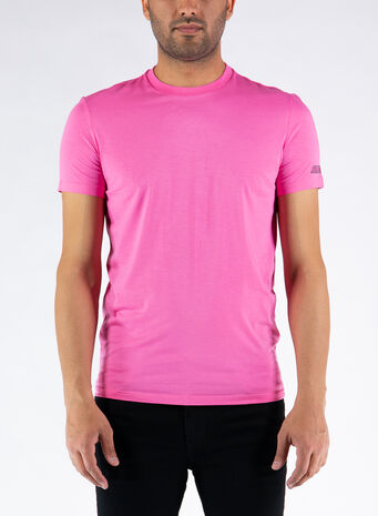 T-SHIRT FLUO SIGNATURE, 672FUXIA, small