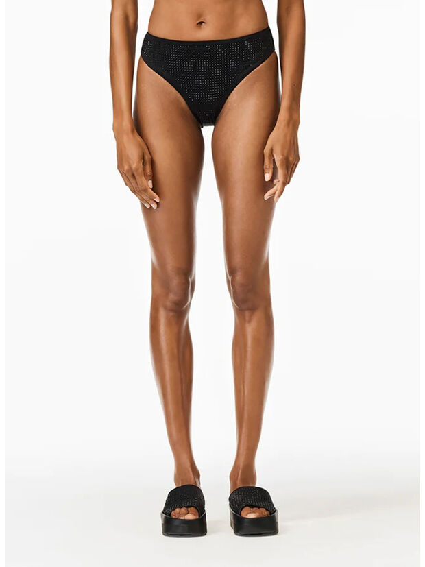 BIKINI BLING BOTTOM, 9000 BLACK, large