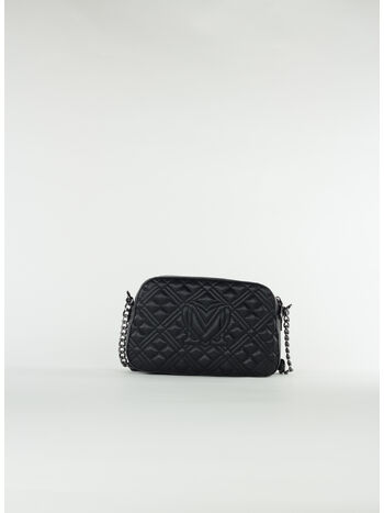 BORSA QUILTED SMALL, 00A NERO, small