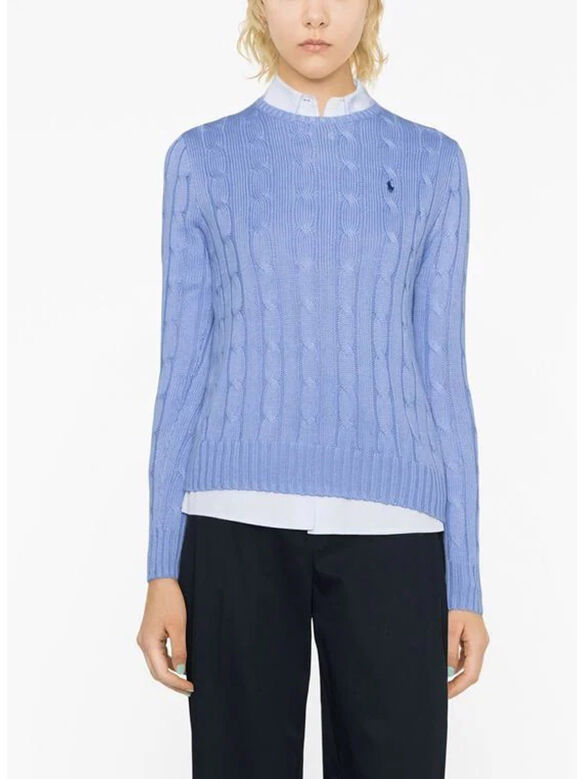 MAGLIONE GIROCOLLO, NEW LITCHFIELD BLUE, medium