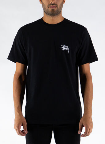 T-SHIRT BASIC, BLACK, small