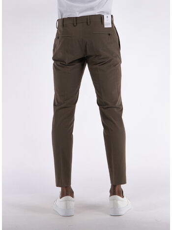 PANTALONE SLIM, 0160 MARRONE MEDIO, small