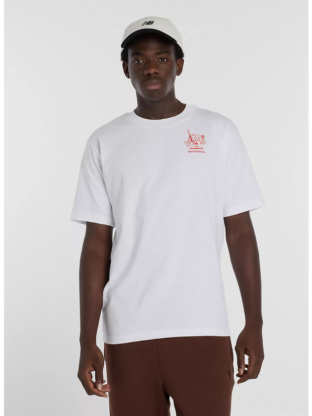 T-SHIRT RAMEN, WHITE, large