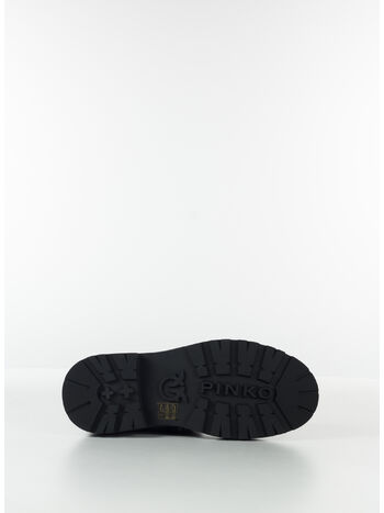 STIVALE CON CINTURINO LOGATO, Z99 BLACK, small