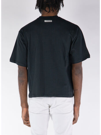 T-SHIRT CON LOGO, 110 BLACK, small