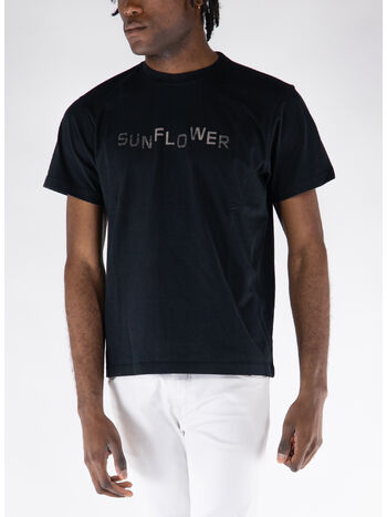 T-SHIRT EASY OVERDYED, 999 BLACK, small