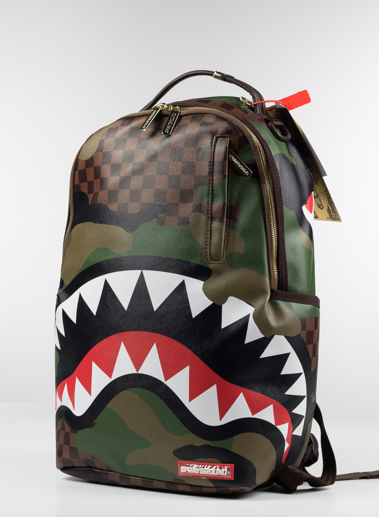 SPRAYGROUND ZAINO SHARKS IN PARIS CAMO EDITION a412217 41159 Selecteur