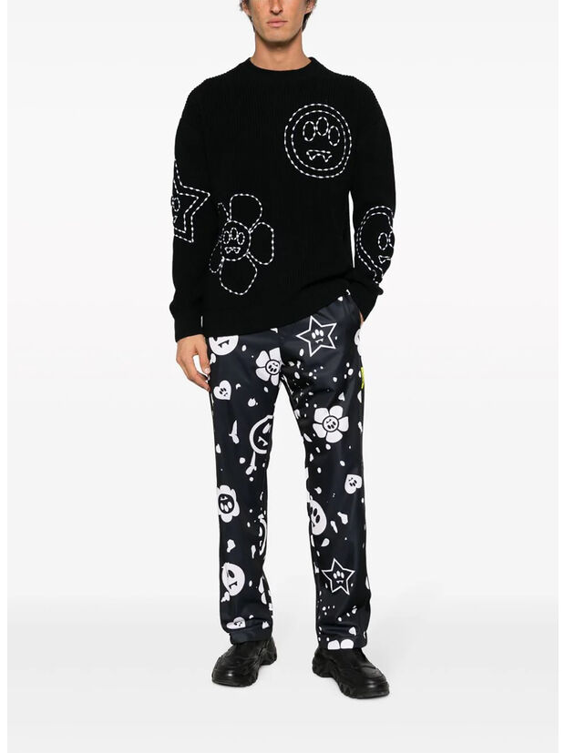 MAGLIONE JUMPER, 110 NERO/BLACK, large