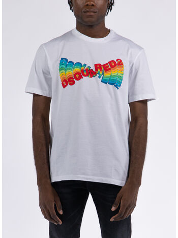 T-SHIRT REGULAR FIT, 100 WHITE, small