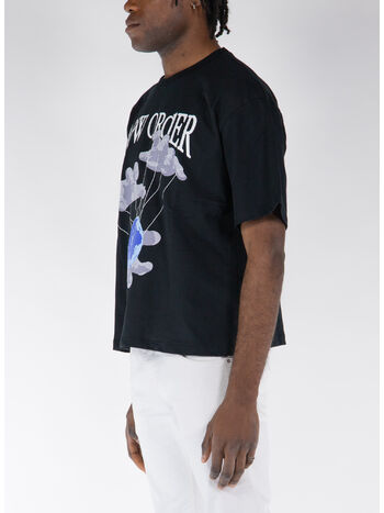 T-SHIRT NEW ORDER, GW009 CHAOS BLACK, small