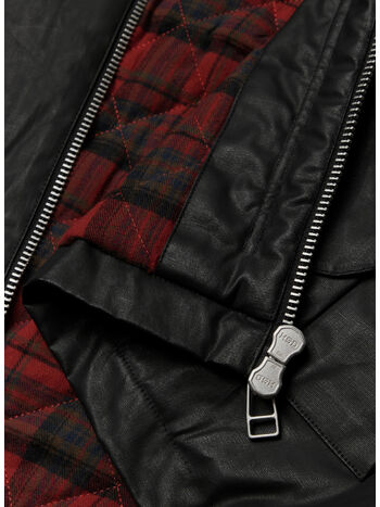 GIUBBOTTO WBPING WAXED, 01 BLACK, small