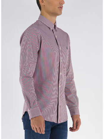CAMICIA A RIGHE, 4655B WINE/WHITE, small