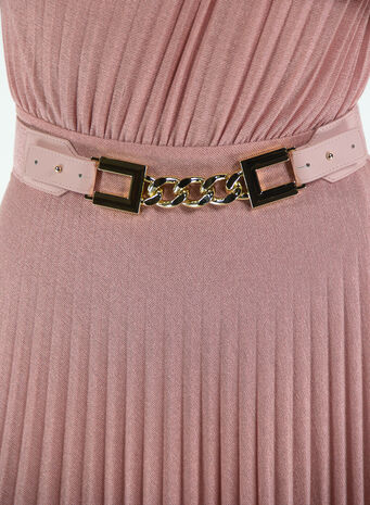 ABITO MONOSPALLA IN LUREX CON CATENA, AH7CANDY, small