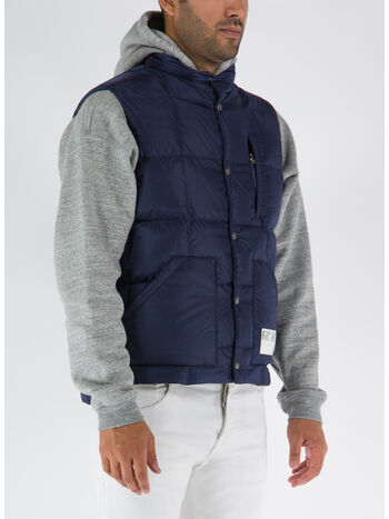 GILET DOWN VEST ARCHIVE, U605 BLUETTE, small