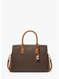 BORSA LAILA SATCHEL MEDIUM, 252 BRN/ACORN, thumb