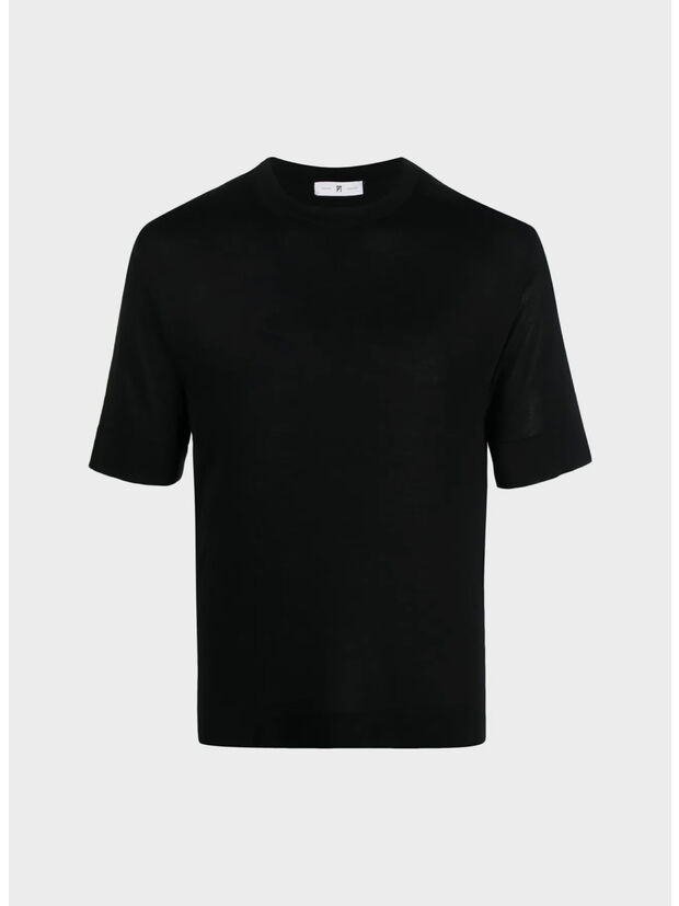 T-SHIRT, 0990 BLACK, large