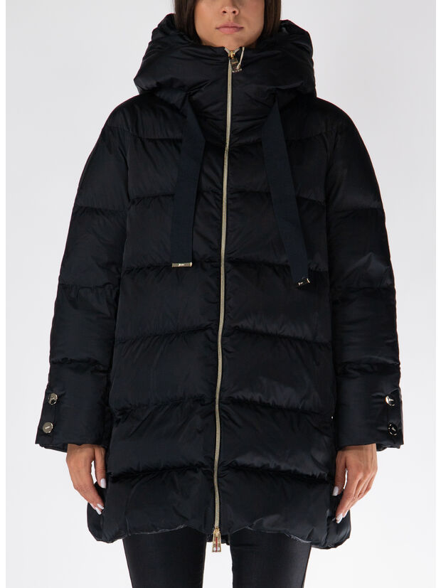 PIUMINO CON CAPPUCCIO, 9300 NERO, large