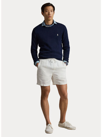 MAGLIONE MANICHE LUNGHE, HUNTER NAVY W/ C8135 PP, small