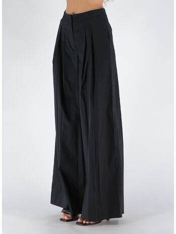 PANTALONE BAMBOO, 0002-NERO, small