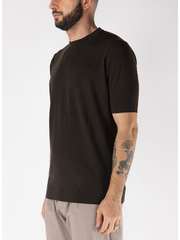 T-SHIRT SHORTSLEEVE COTTON CREPE, 190, small