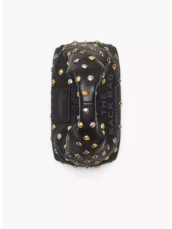 BORSA A MANO THE GLAM STUDS MINI, 001 BLACK, small
