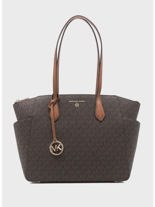 BORSA TOTE MARILYN MEDIA IN PELLE SAFFIANO, 252, large