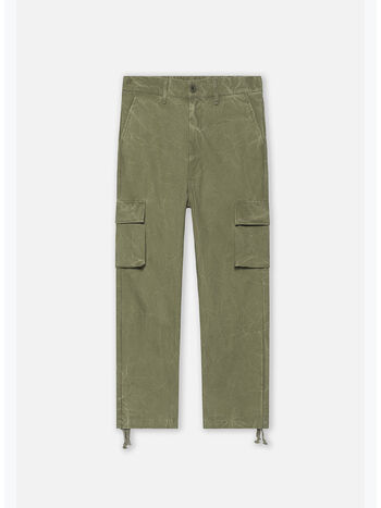 PANTALONE CARGO WASHED CORPUS, F206G10451A ARMY, small