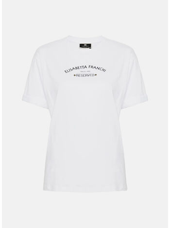 T-SHIRT CON STAMPA LOGO, , small