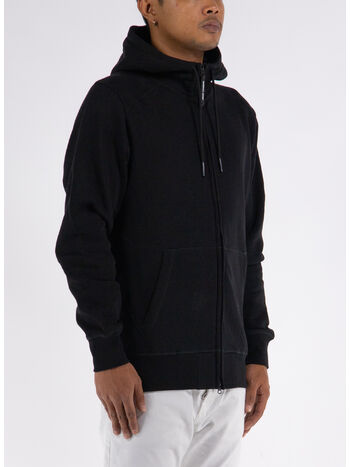 FELPA SIREN FULL ZIP, 001 BLACK, small